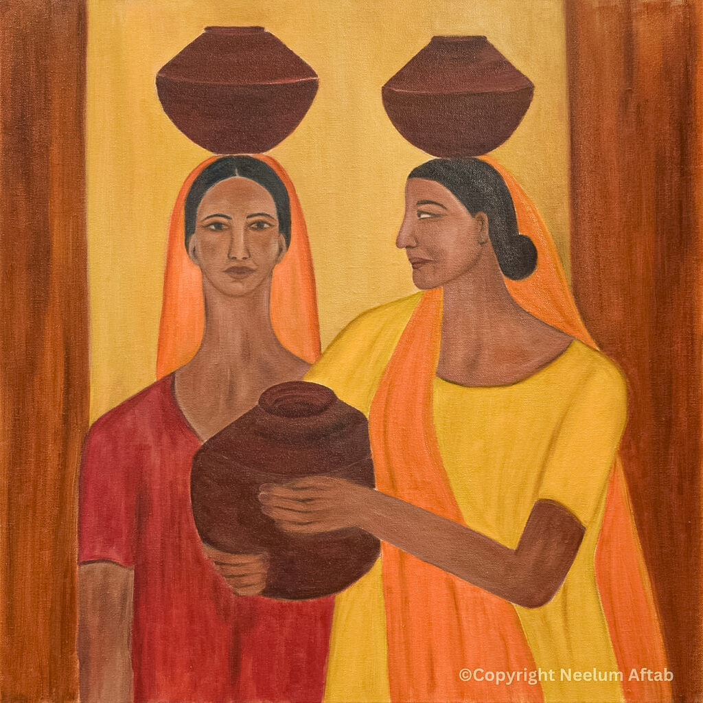 Buy contemporary art prints and original artwork by Neelum Aftab. Unique, expressive pieces available online from a UK artist.